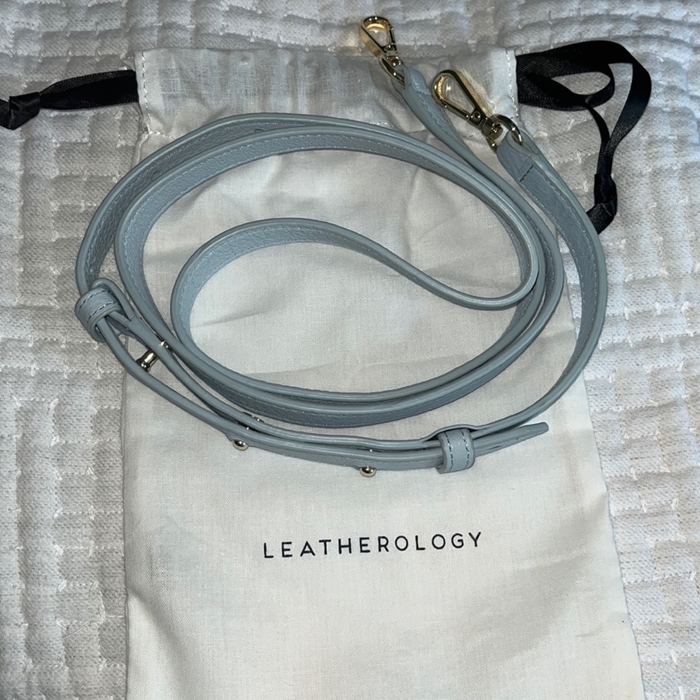 Leatherology leather crossbody strap